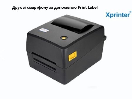 Принтер этикеток Xprinter XP-TT424B, USB+bluetooth