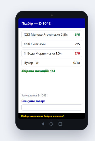 SymbolScan — ПО для терминалов сбора данных (Android)